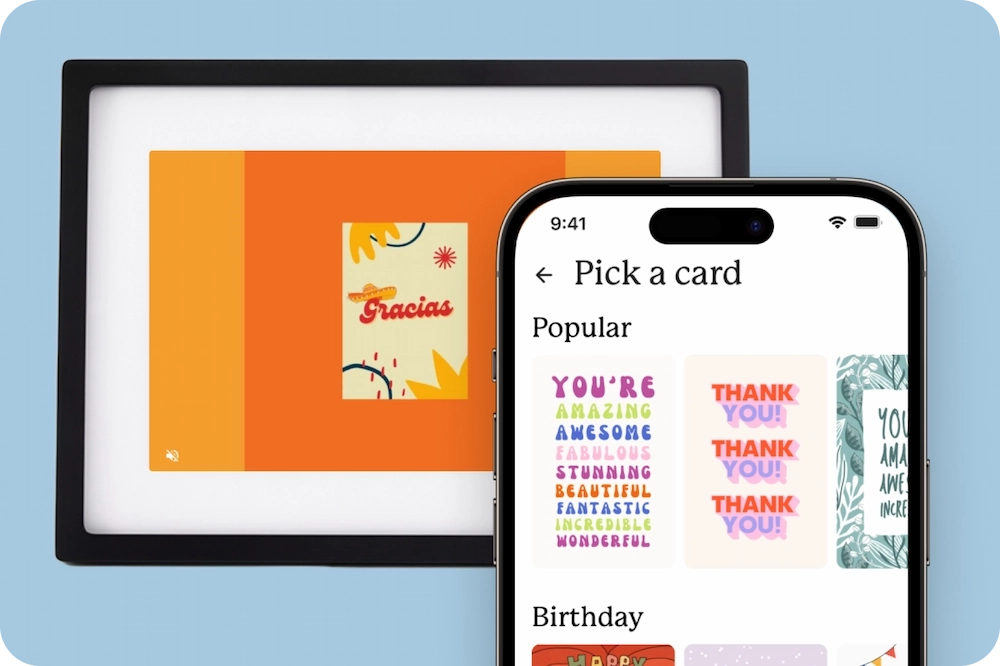 Greeting cards Plus Feature